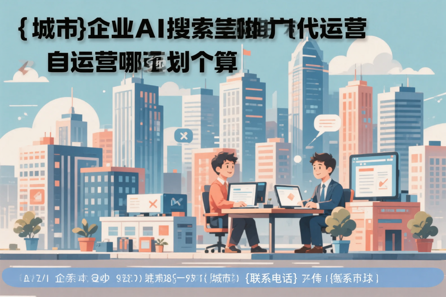 四平企业AI搜索推广代运营和自运营哪个更划算