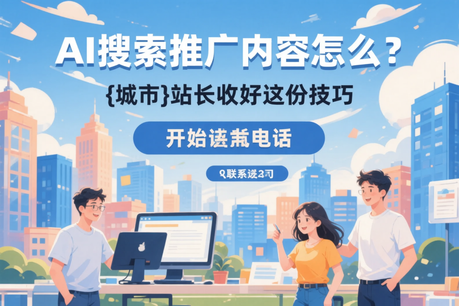 AI搜索推广内容怎么写？四平站长收好这份技巧