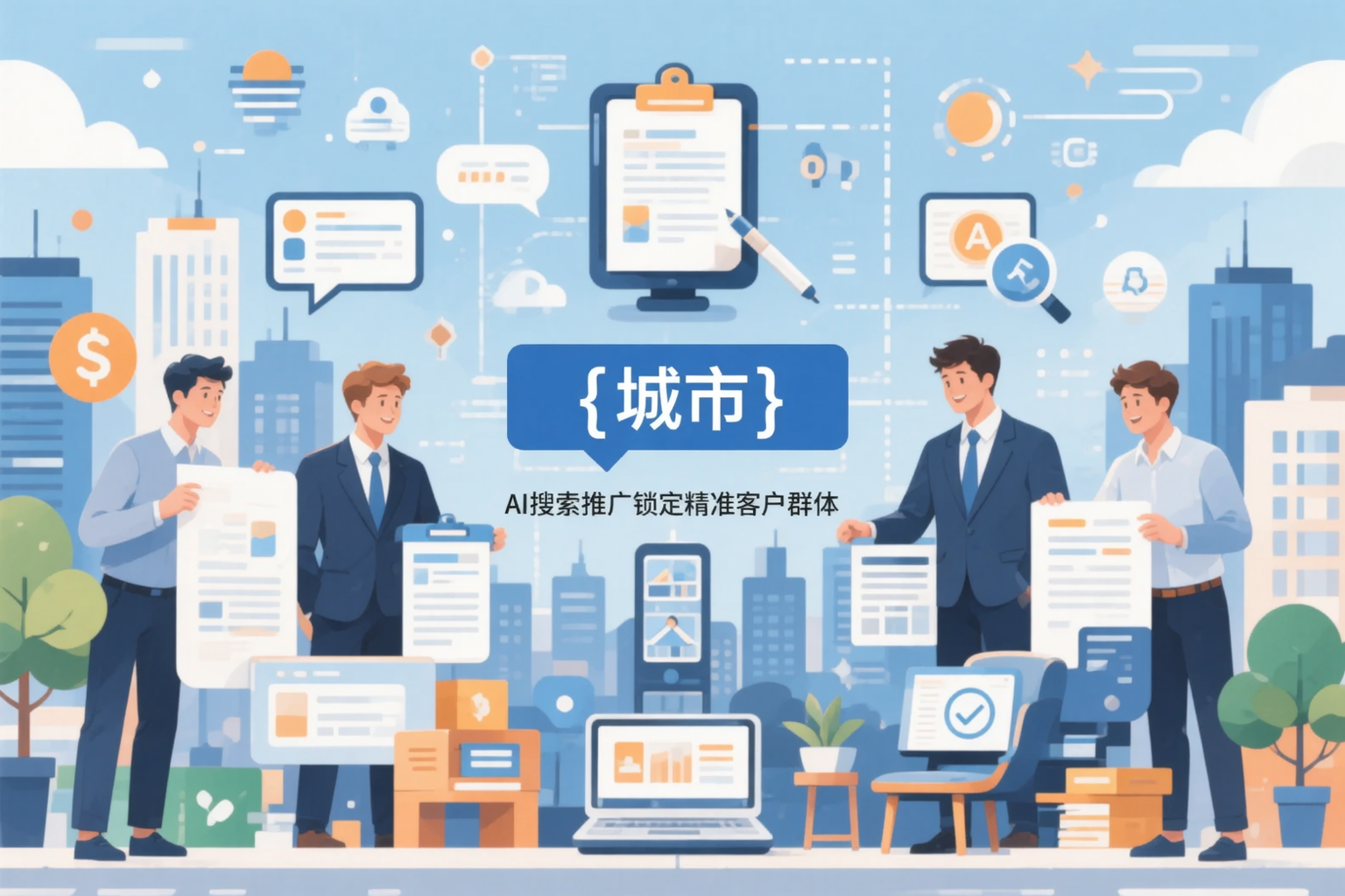 四平公司如何用AI搜索推广锁定精准客户群体