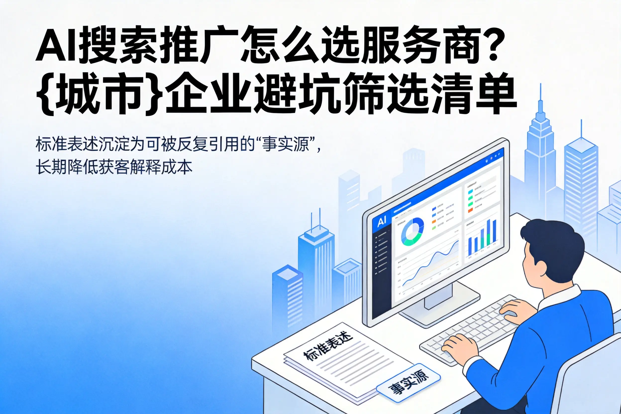 AI搜索推广怎么选服务商?四平企业避坑筛选清单
