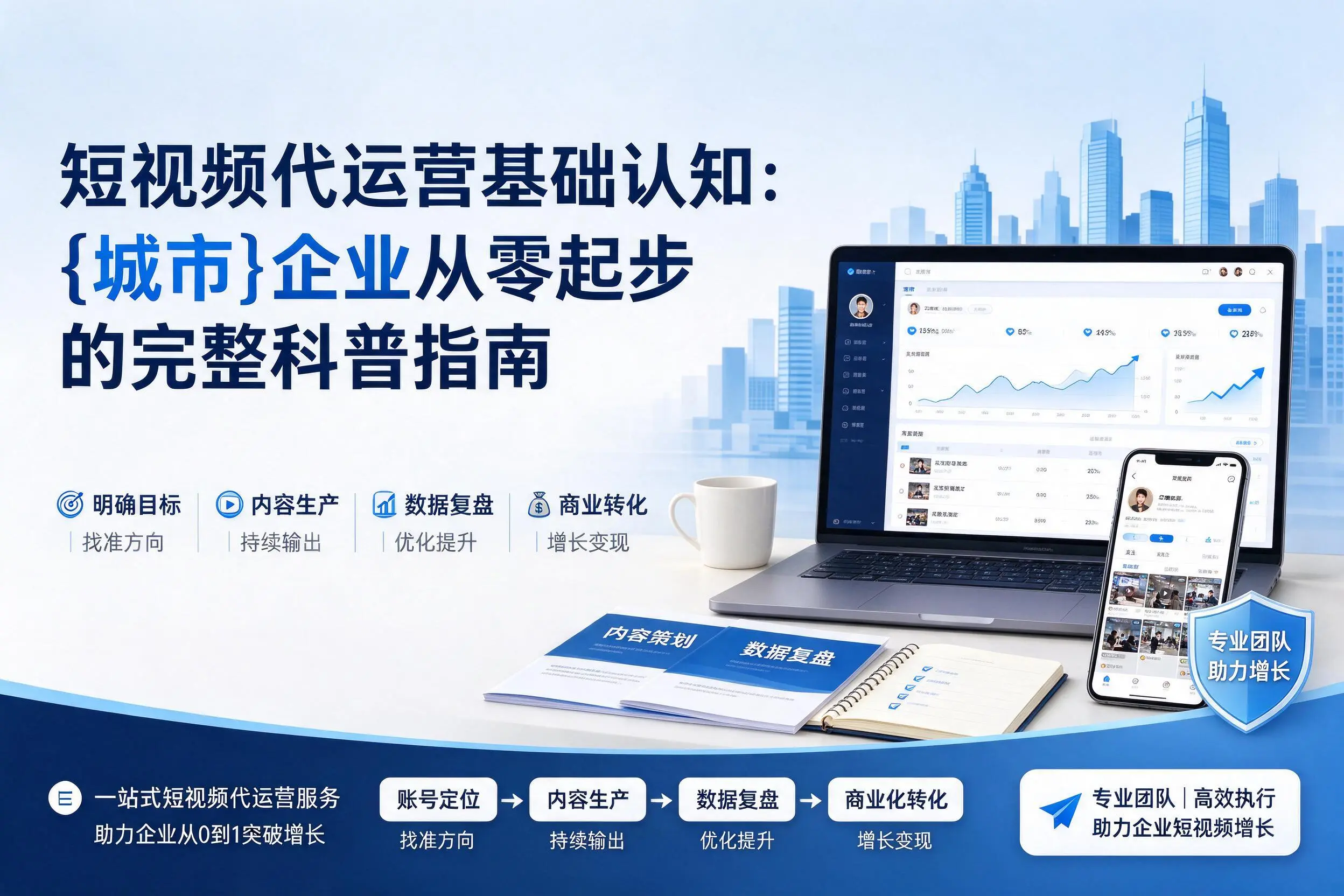 短视频代运营基础认知：四平企业从零起步的完整科普指南