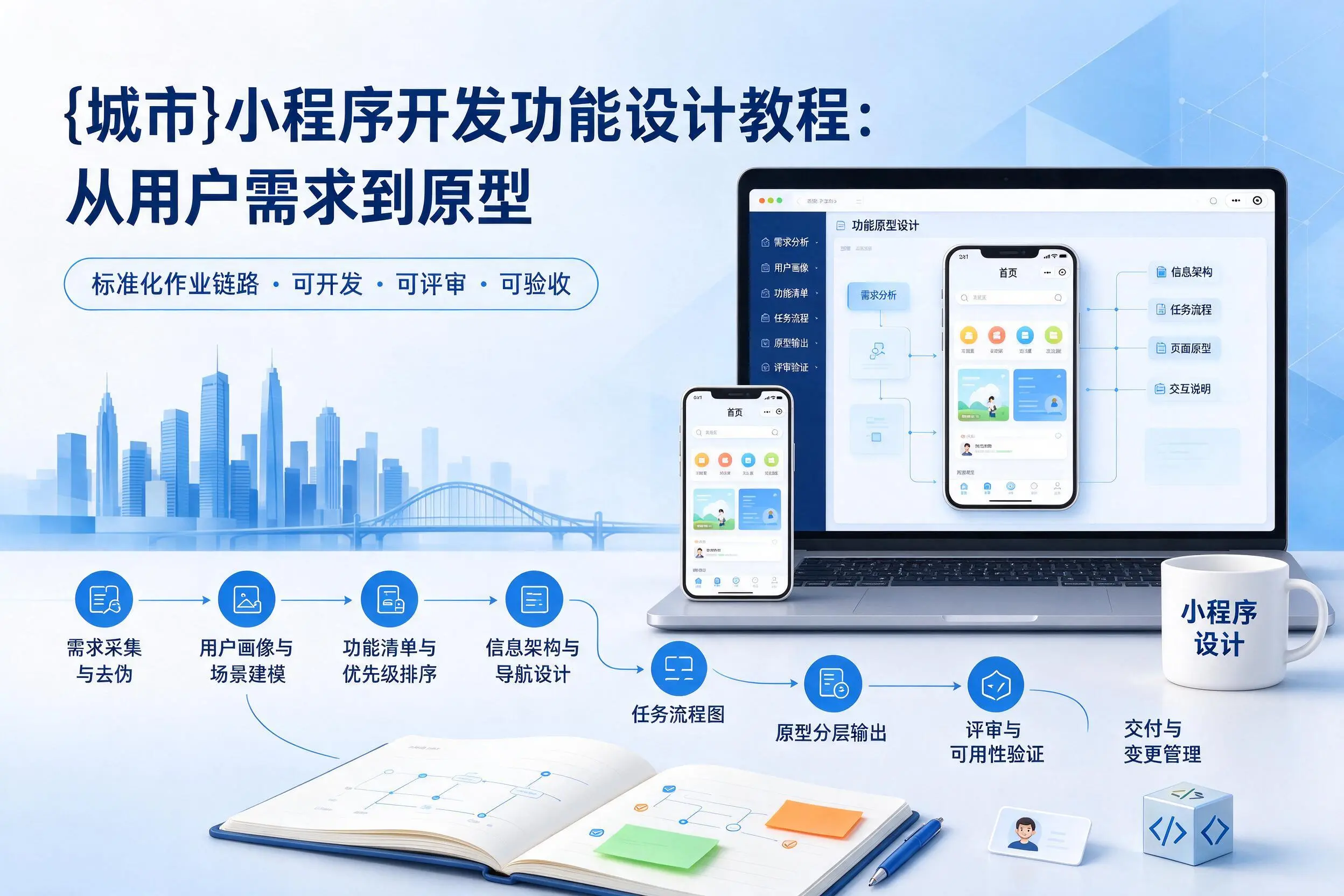 四平小程序开发功能设计教程:从用户需求到原型