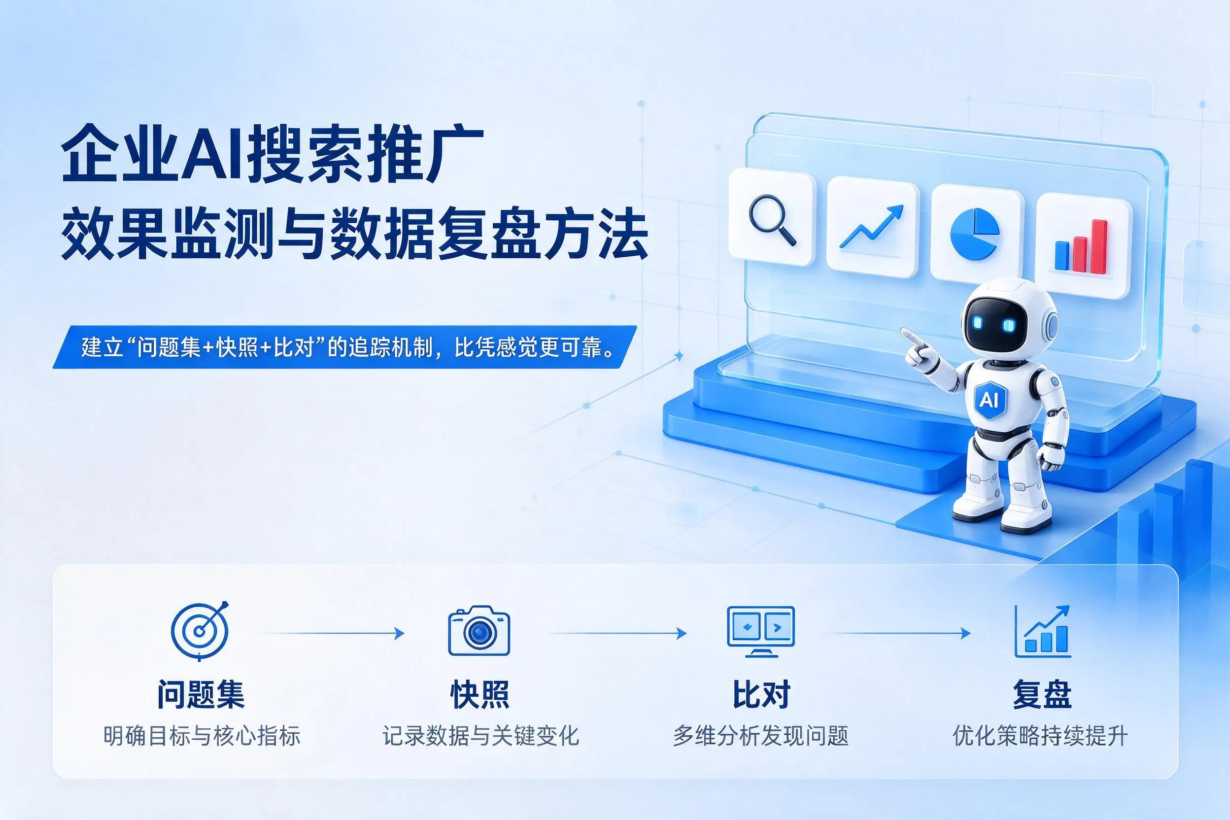 四平企业AI搜索推广效果监测与数据复盘方法